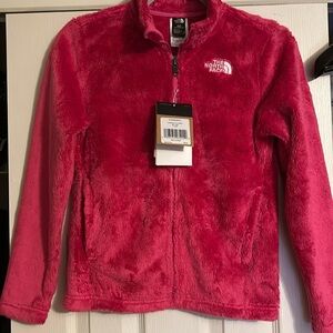 The North Face girls fleece jacket size 12 large NWT